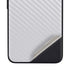 White Carbon Fiber Specialty Texture Material Google Pixel 4a Skin